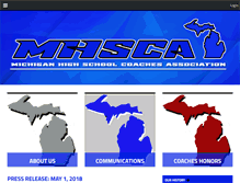Tablet Screenshot of mhsca.org